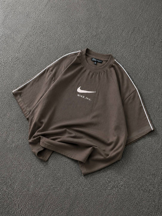 تیشرت باکسی مغزی دوزی nike